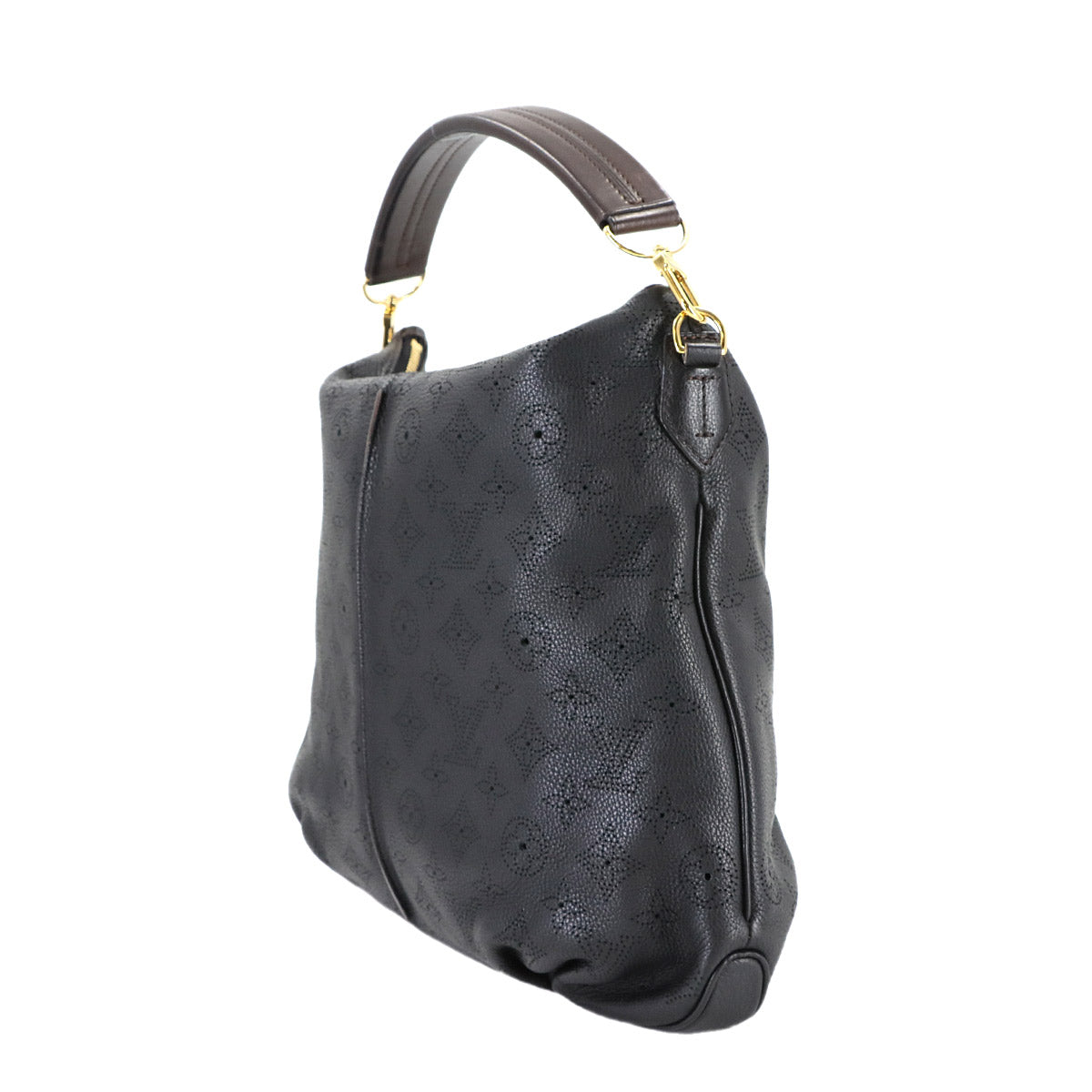 Mahina Selene PM Hand Shoulder Bag Leather Noir M94314
