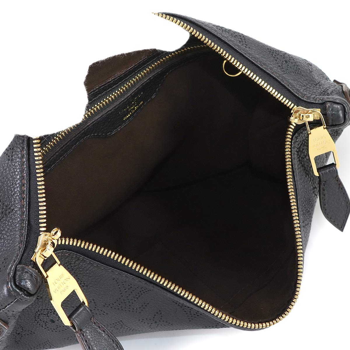 Mahina Selene PM Hand Shoulder Bag Leather Noir M94314