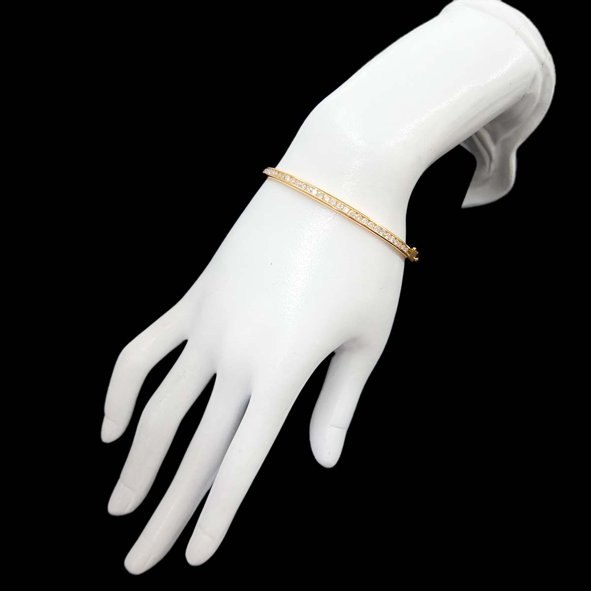 Diamond 1.50ct Bracelet K18 YG Yellow Gold 750