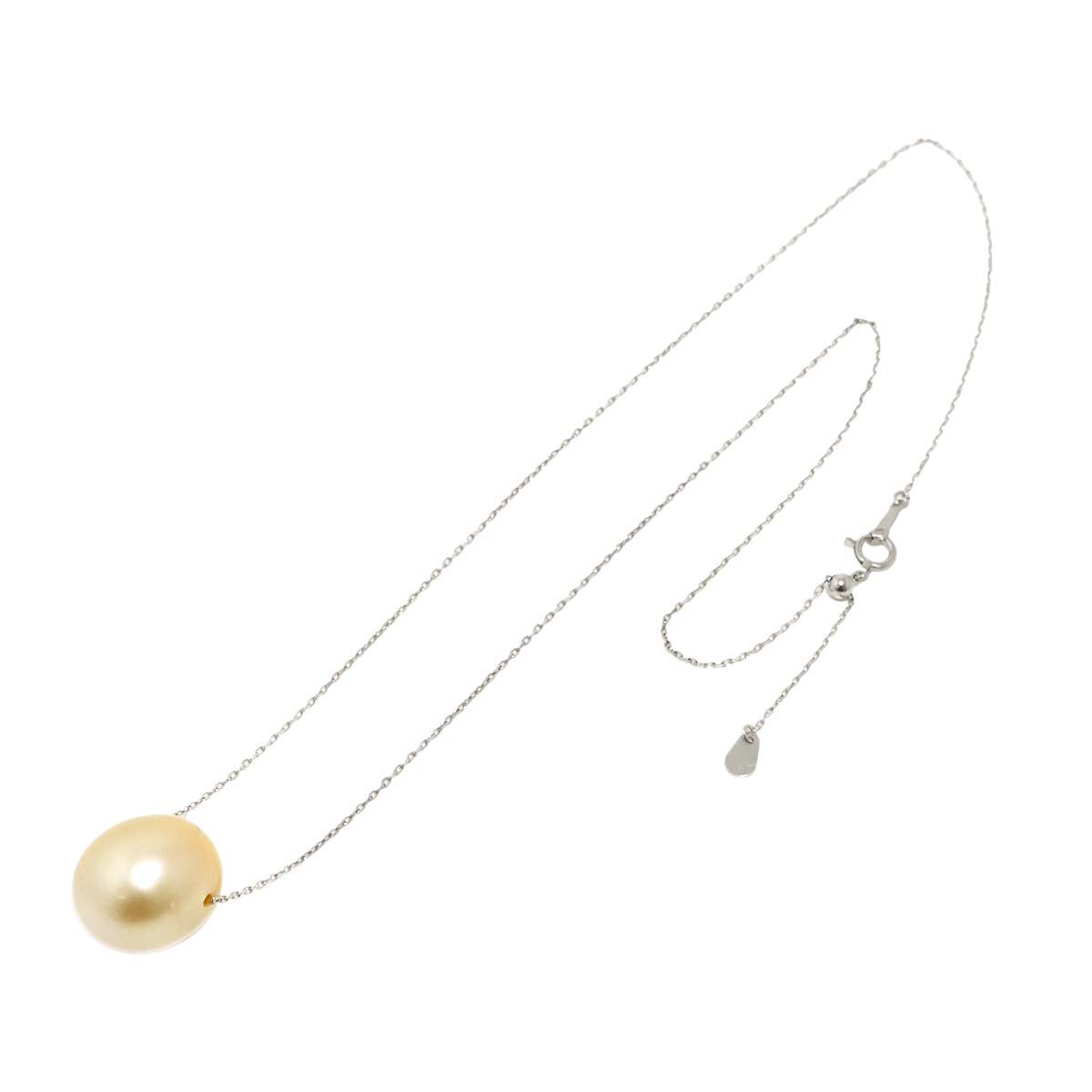 South Sea pearl 13.7mm Necklace Pt Platinum