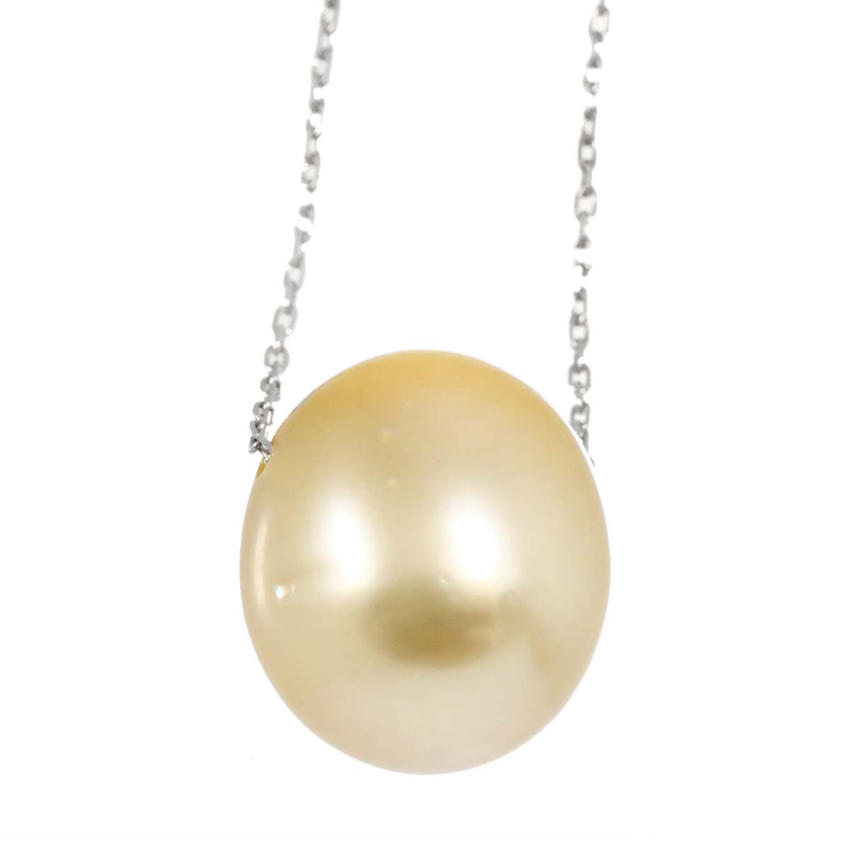 South Sea pearl 13.7mm Necklace Pt Platinum
