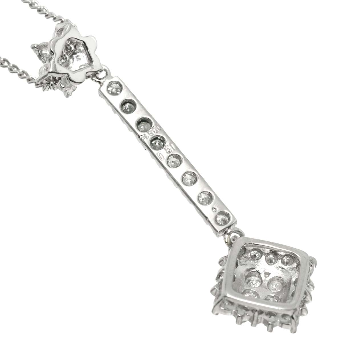 Diamond 0.50ct Necklace Pt Platinum
