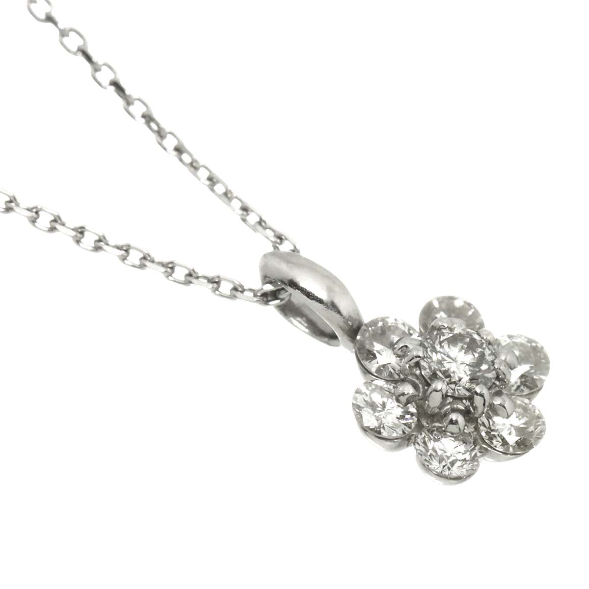 Diamond 0.30ct Necklace Pt Platinum