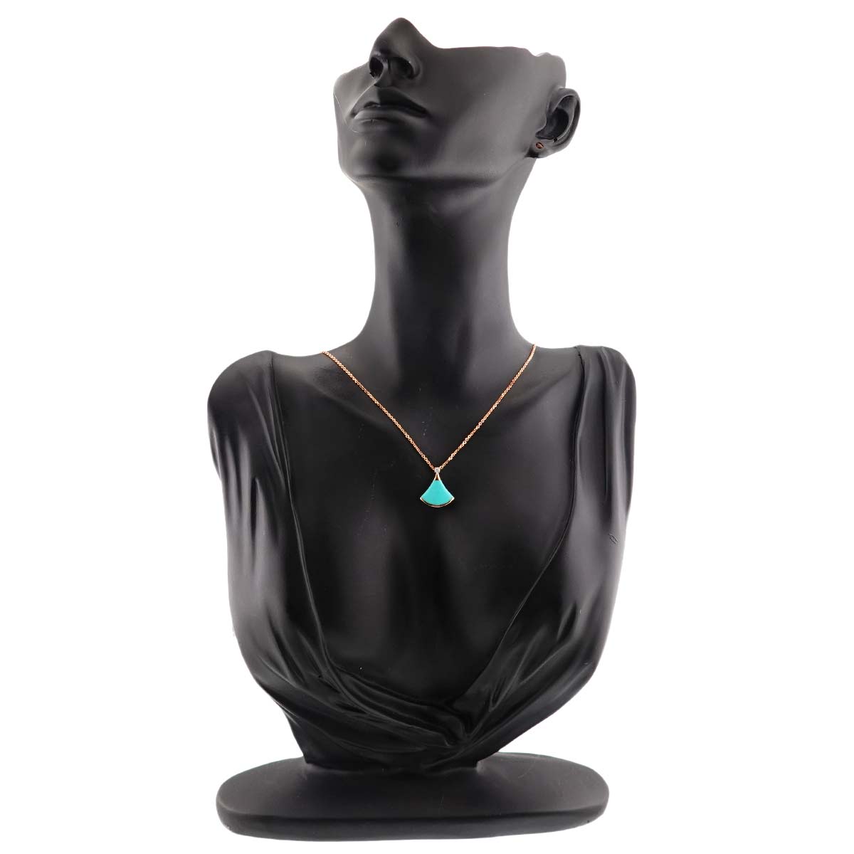 DIVAS DREAM Turquoise Diamond Necklace 18K PG 750
