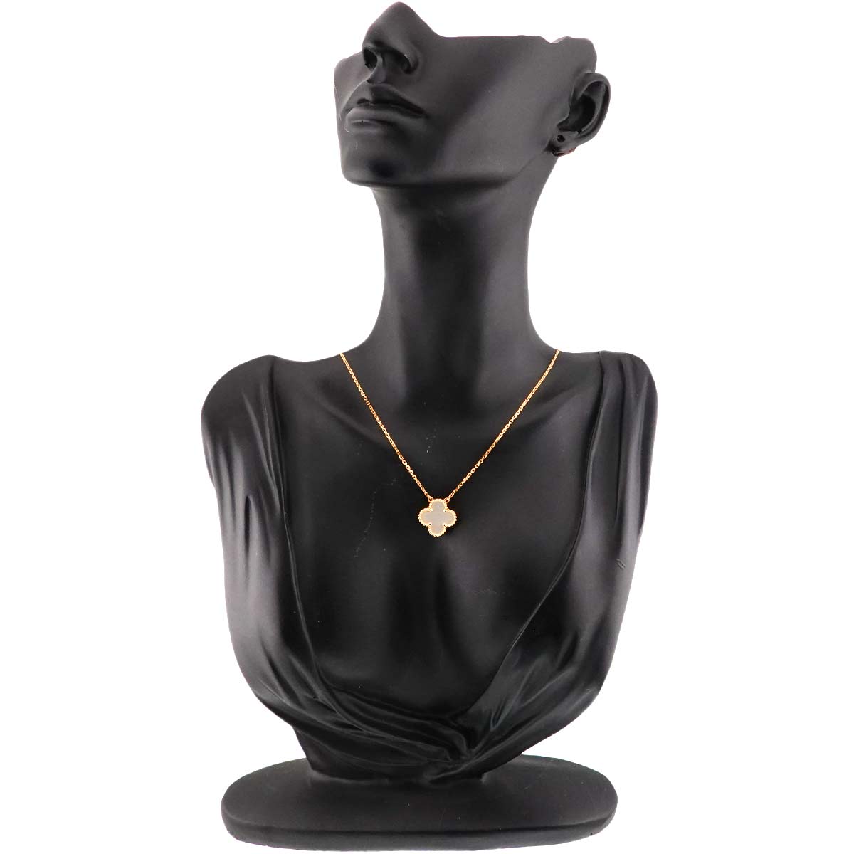 Vintage Alhambra MOP Necklace 18K YG 750