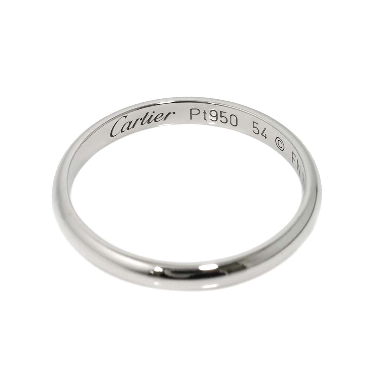 1895 Classic Ring Platinum Size54 6.75(US)