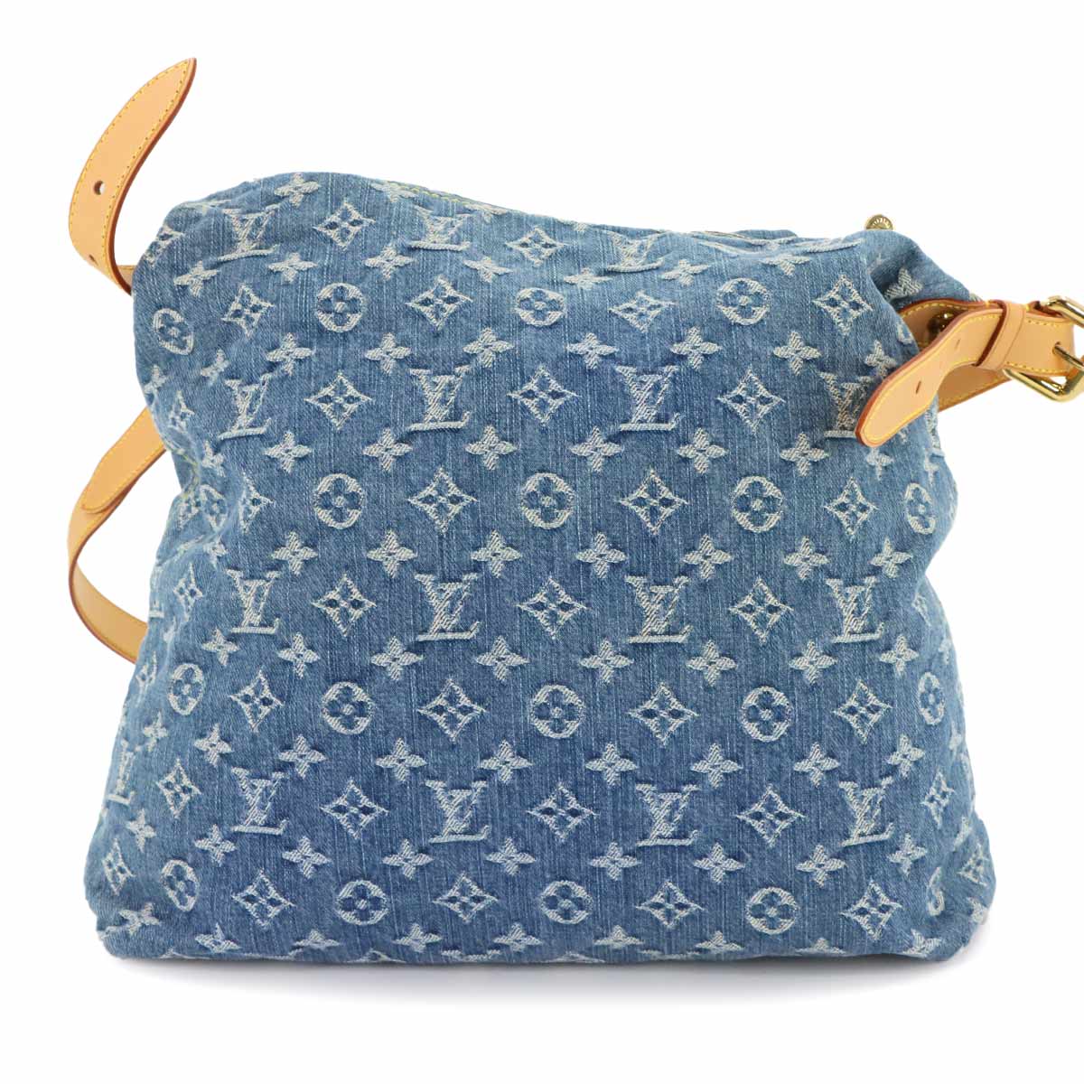Monogram Denim Buggy GM Shoulder Bag Blue M95048 Purse