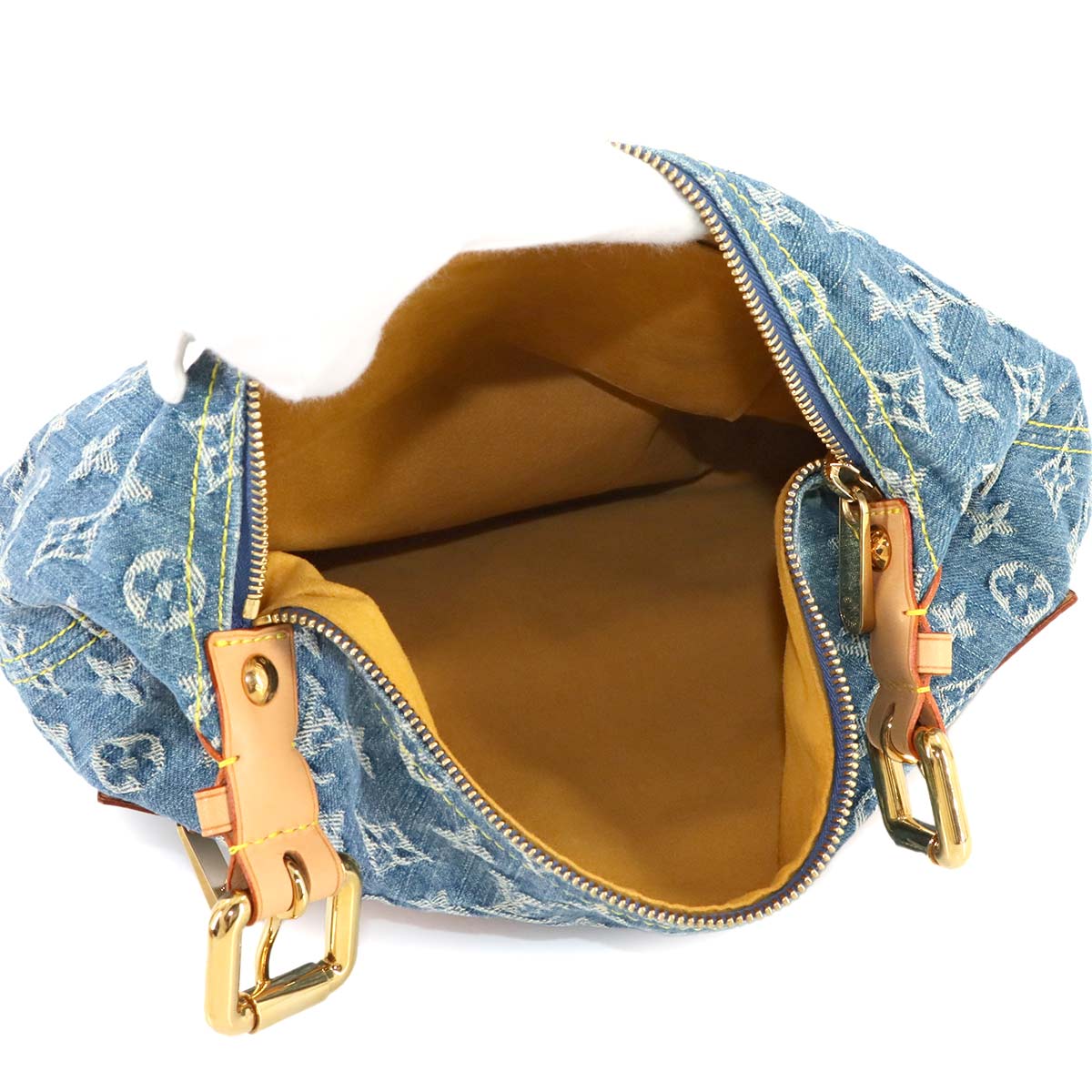 Monogram Denim Buggy GM Shoulder Bag Blue M95048 Purse