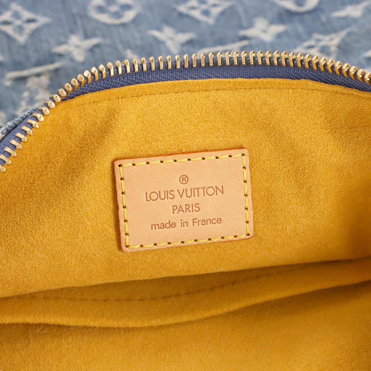 Monogram Denim Buggy GM Shoulder Bag Blue M95048 Purse