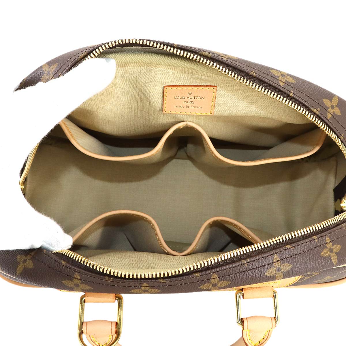 Monogram Trouville Hand Bag Brown M42228 Purse