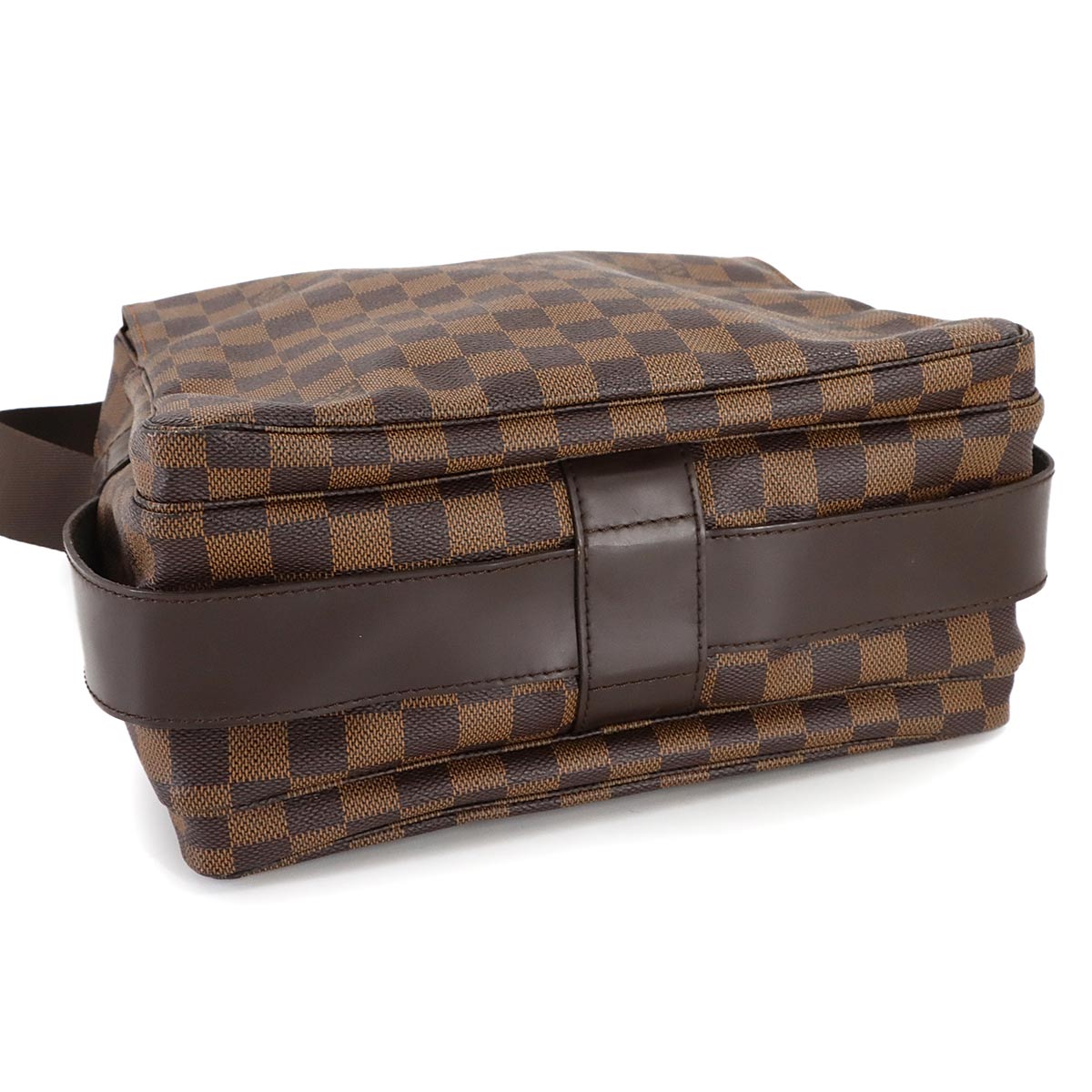 Damier Naviglio Shoulder Bag Ebene N45255 Unisex Purse