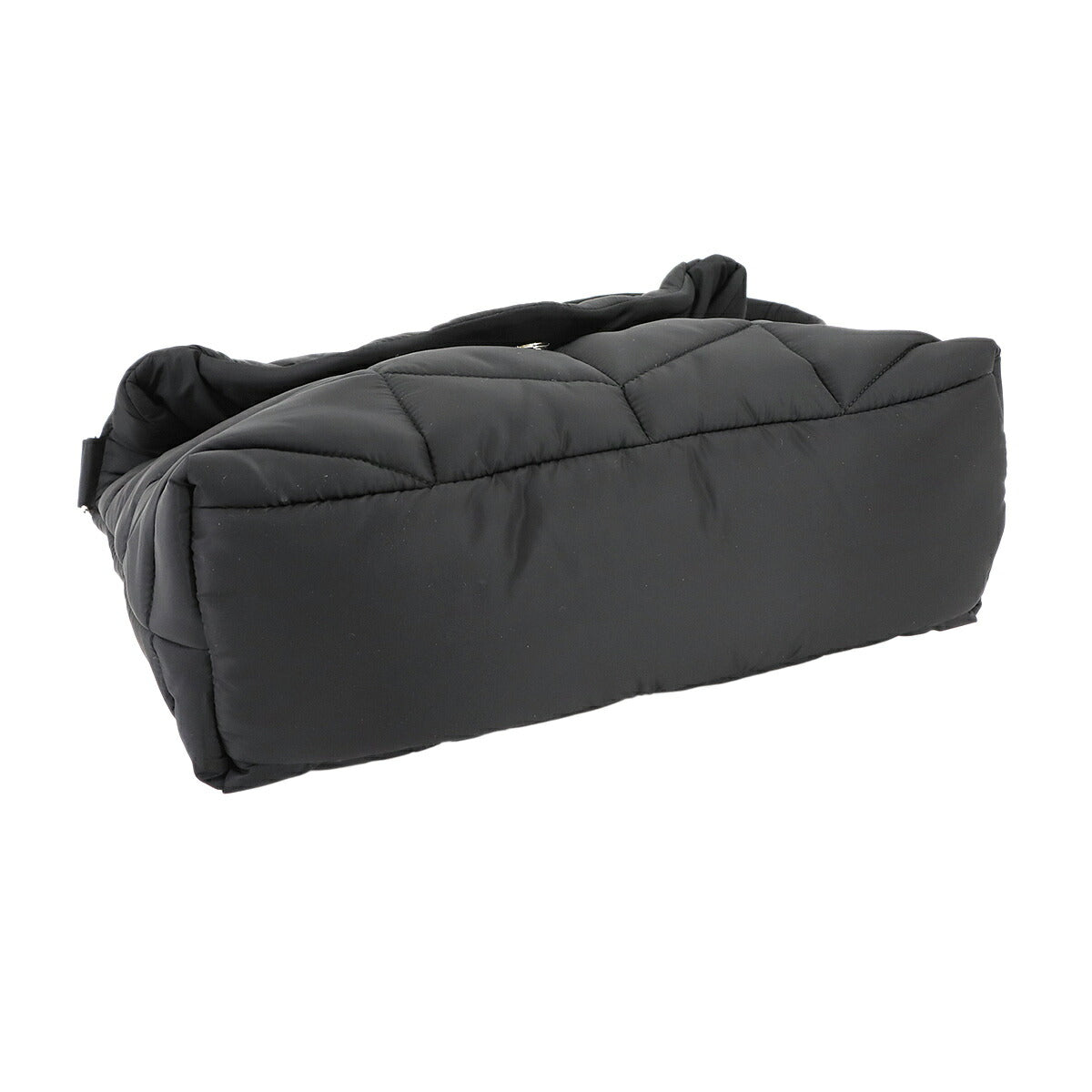 Puffer Shoulder Bag Nylon Black 733630 Purse