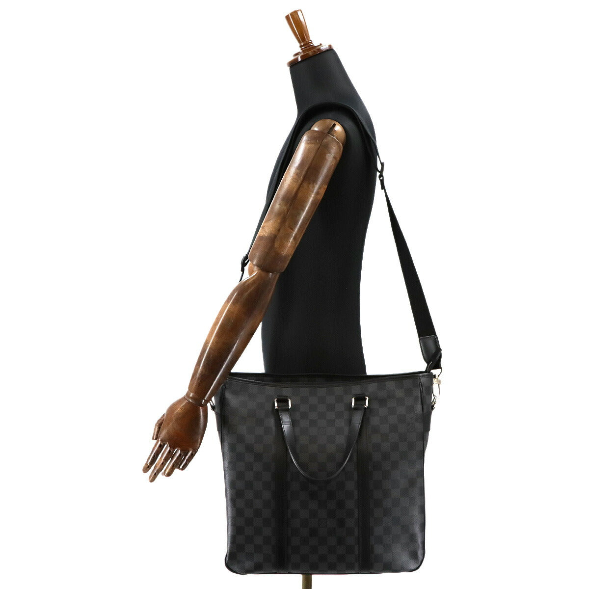 Damier Graphite Tadao 2way Tote Shoulder Bag N51192