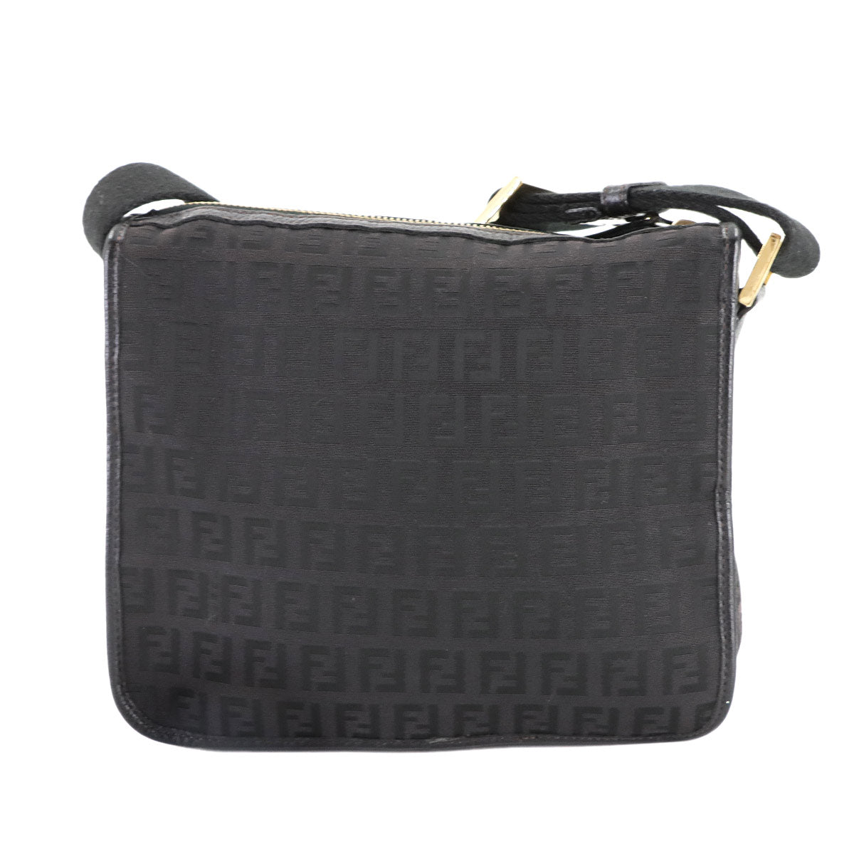 Zucchino Shoulder Bag Canvas Black 8BT099 Purse