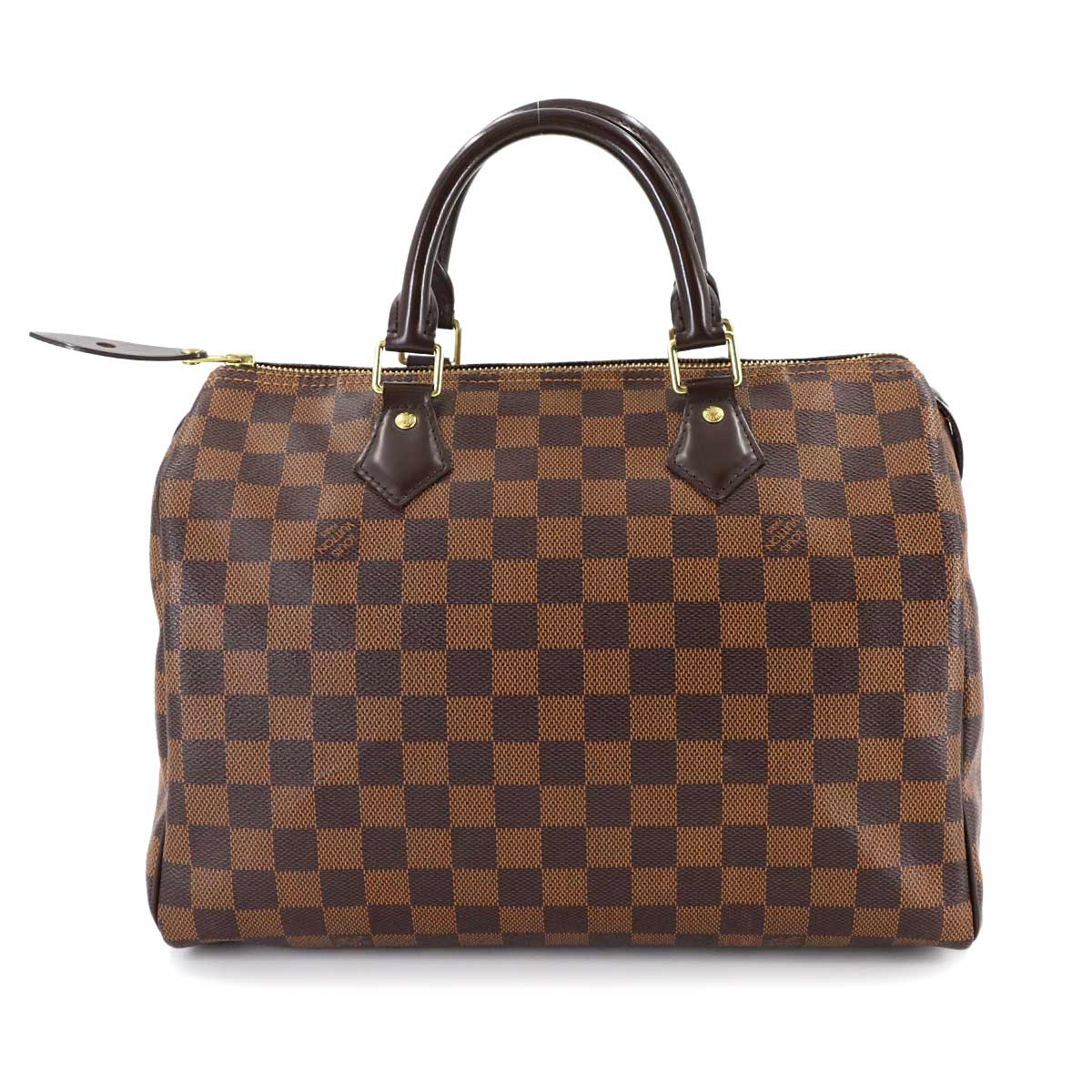 Damier Speedy 30 Hand Bag Ebene N41531 Brown Purse