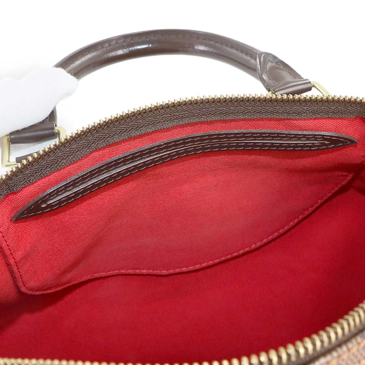 Damier Speedy 30 Hand Bag Ebene N41531 Brown Purse