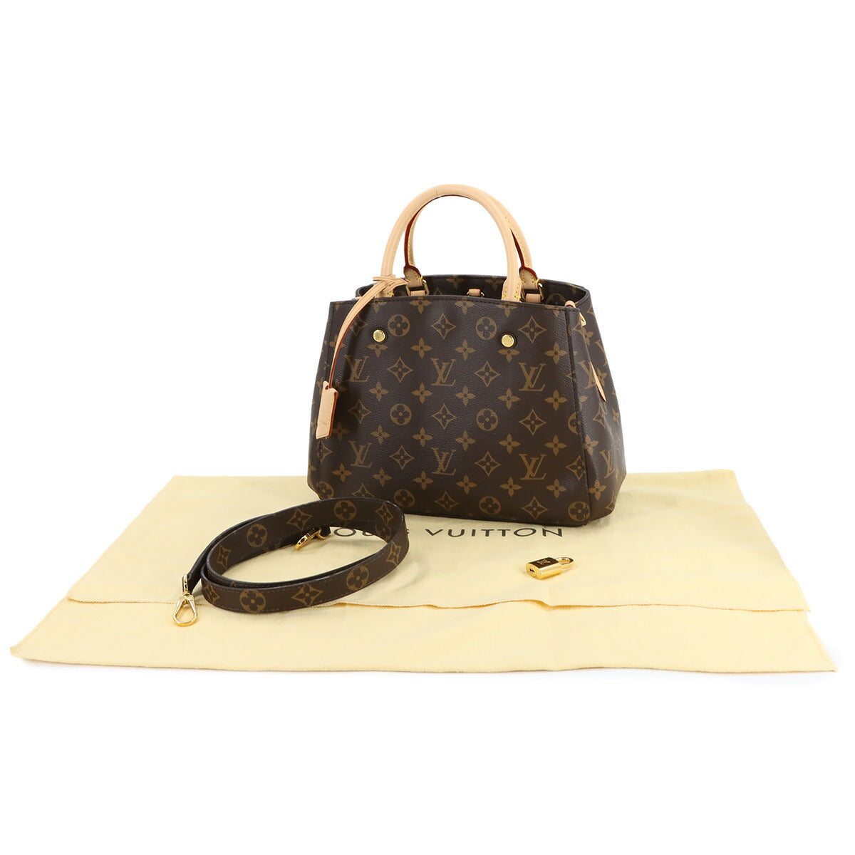Monogram Montaigne BB 2way Hand Shoulder Bag M41055