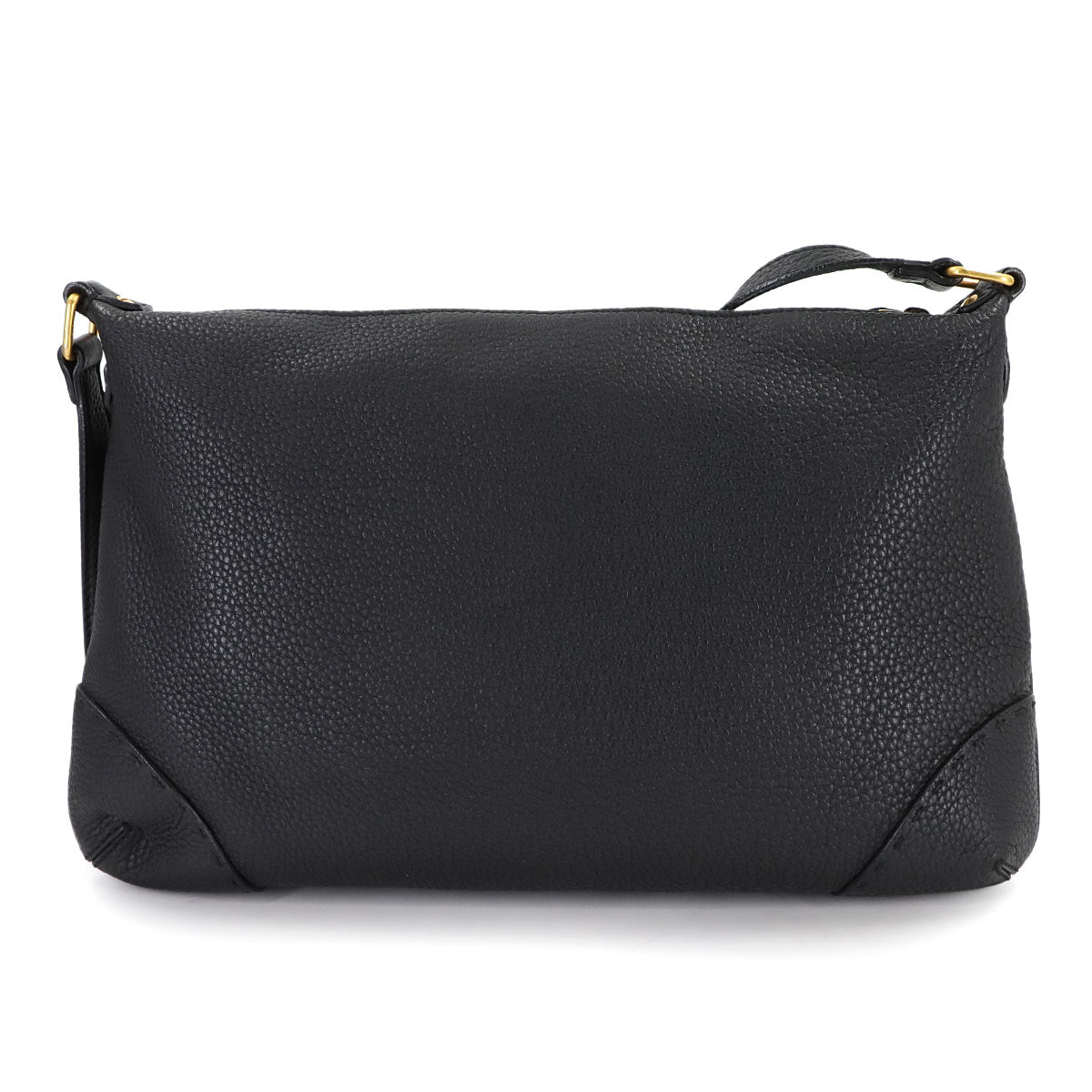 Selleria Shoulder Bag Leather Black 8BT194 Purse