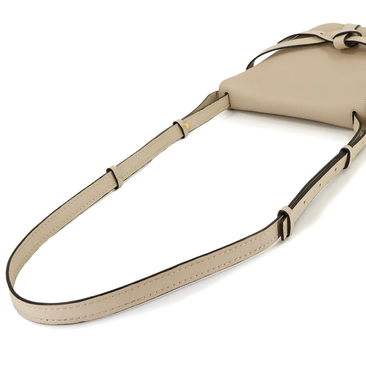 Gate Bag Small Shoulder Bag Leather Beige Purse