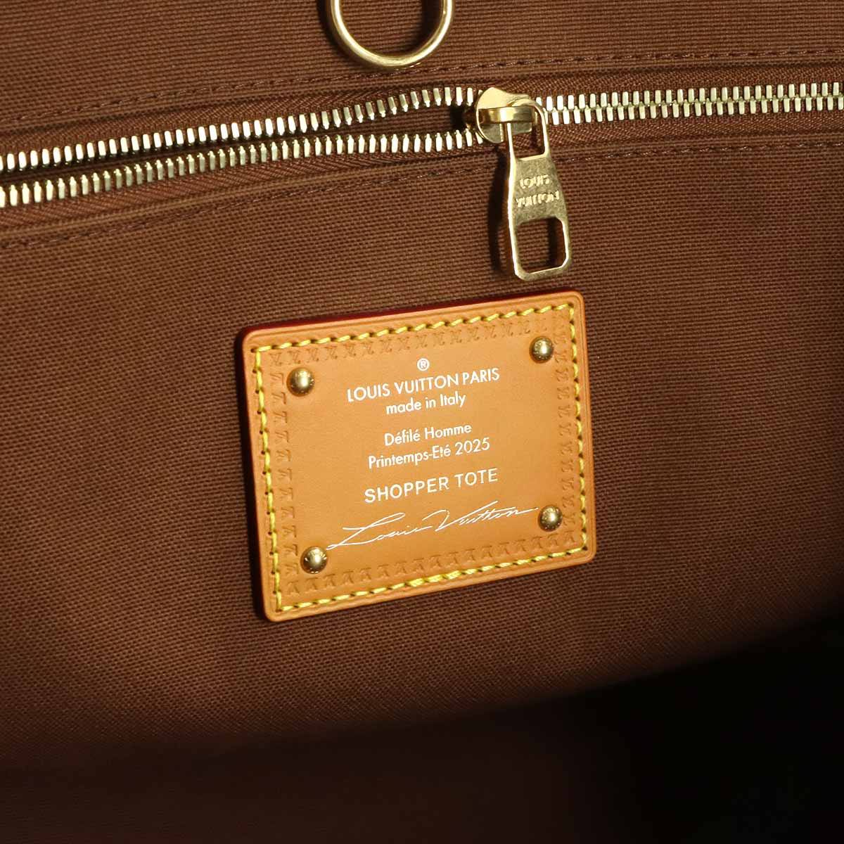 Monogram Shopper Tote MM 2way Shoulder Bag Leather M13928