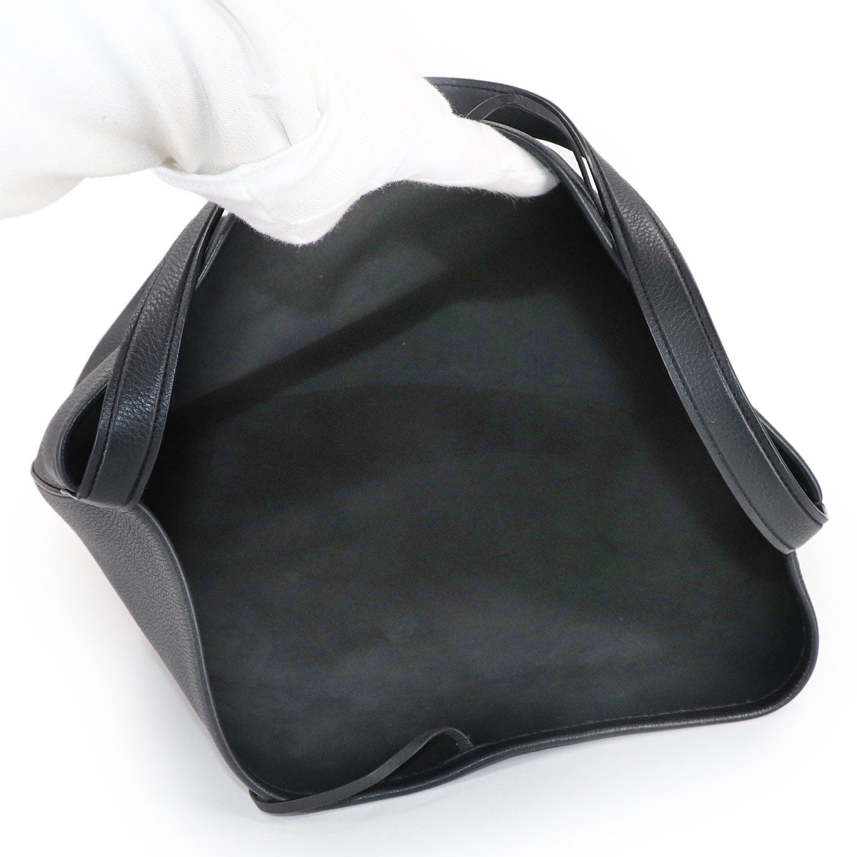 N/S Park Tote Bag Large Leather Black Purse