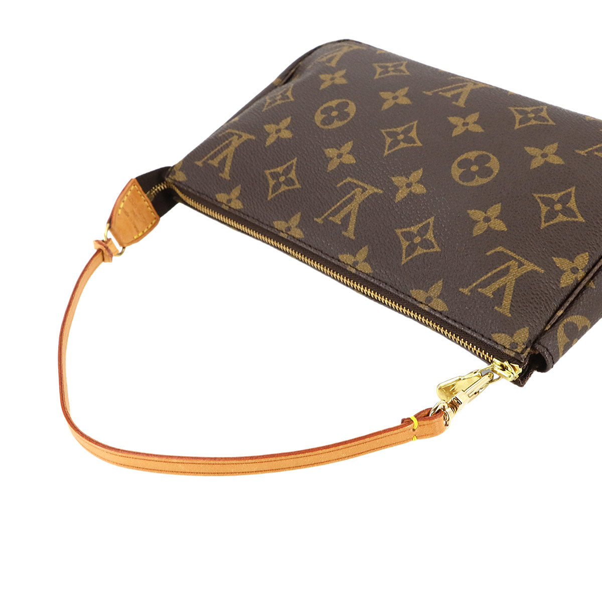 Monogram Pochette Accessoires Hand Bag Pouch Brown M51980