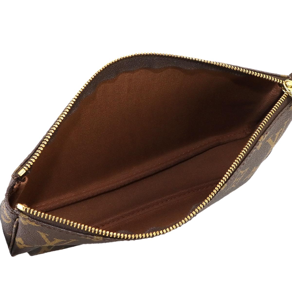 Monogram Pochette Accessoires Hand Bag Pouch Brown M51980
