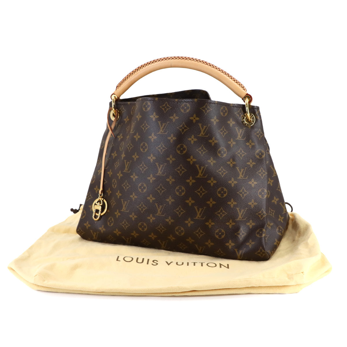 Monogram Artsy MM Shoulder Bag Brown M40249 Purse