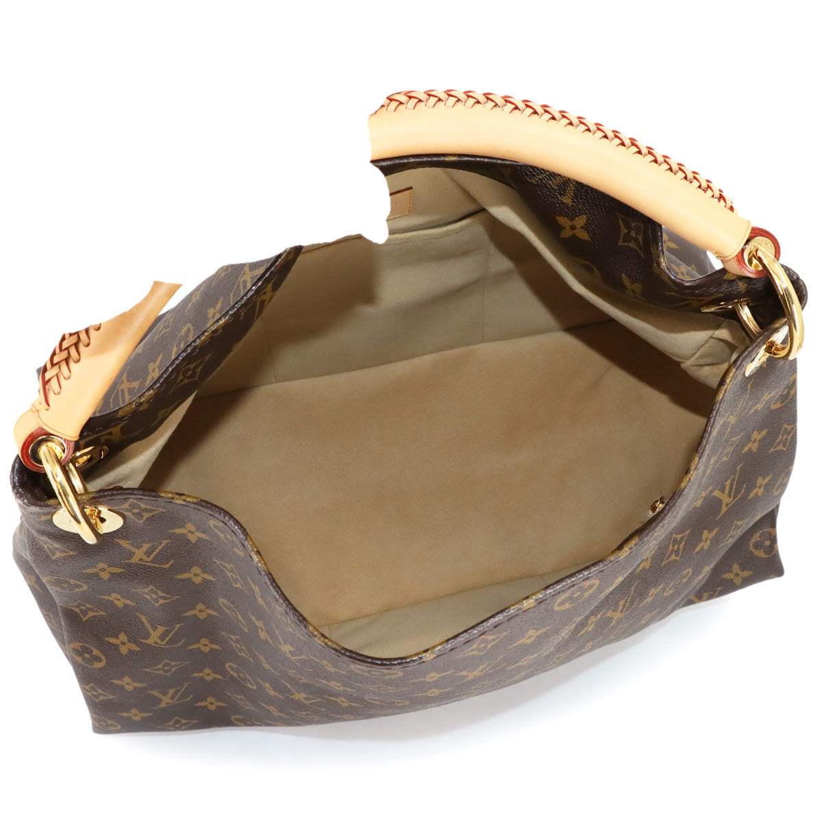 Monogram Artsy MM Shoulder Bag Brown M40249 Purse