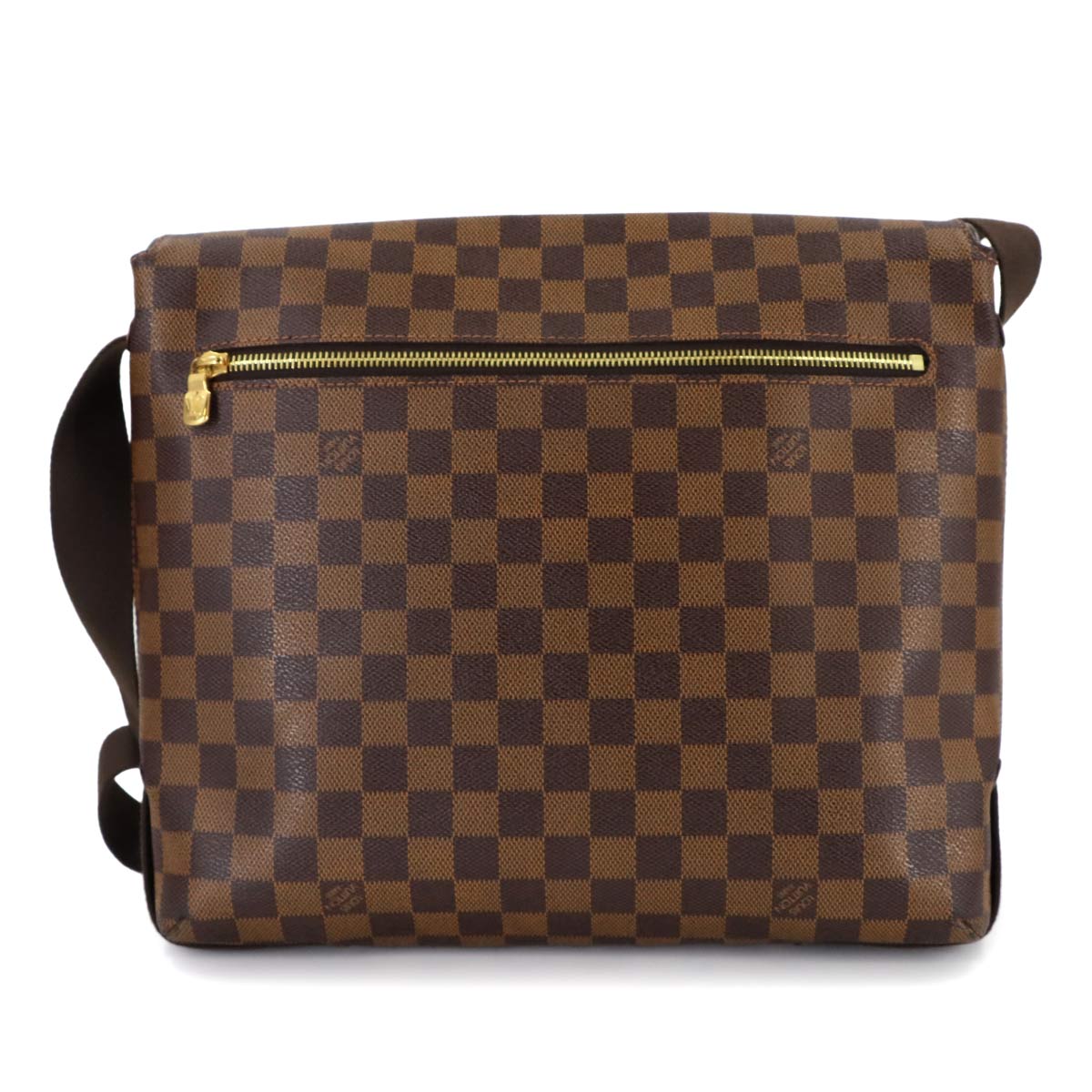 Damier Brooklyn Shoulder Bag Ebene N51211 Unisex Purse