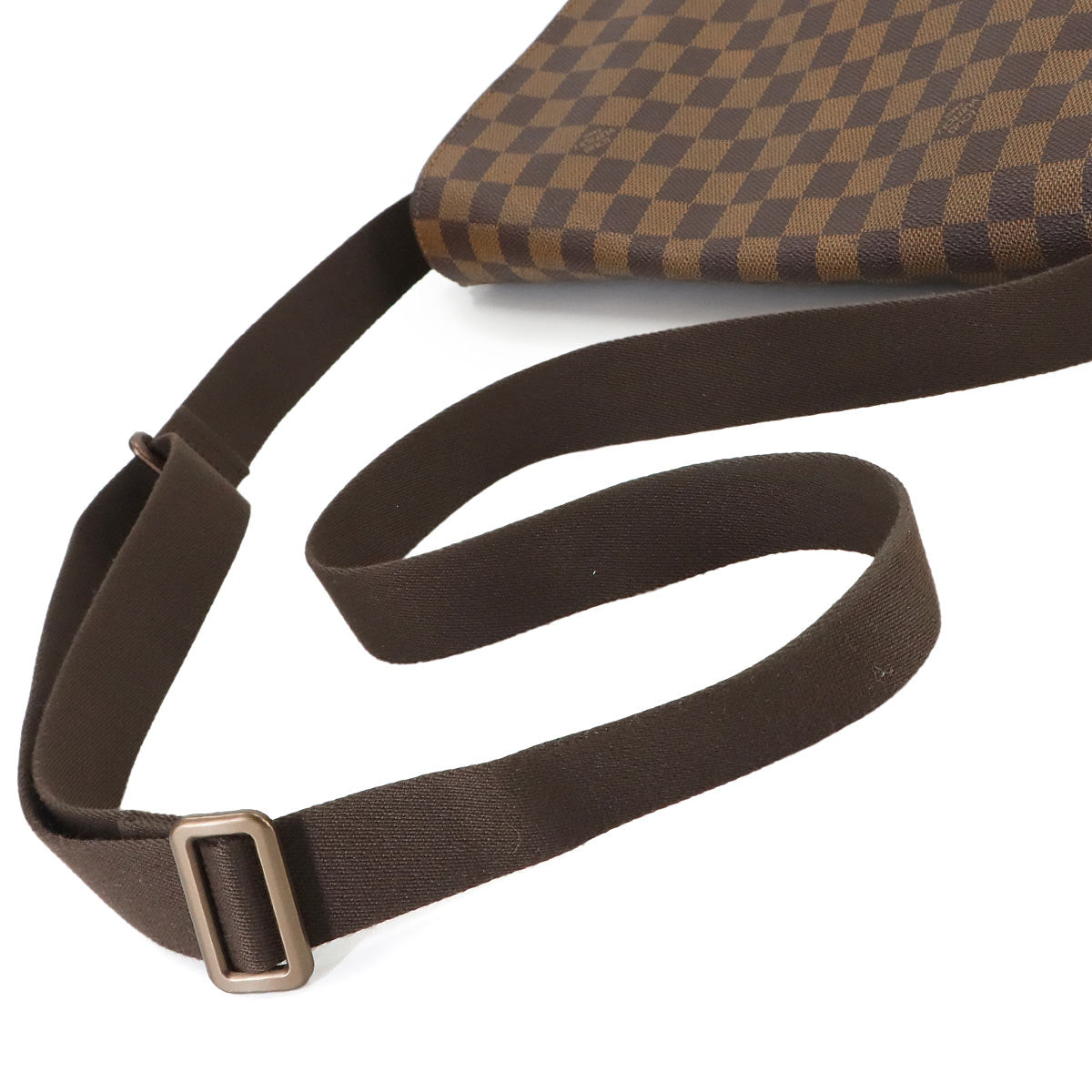 Damier Brooklyn Shoulder Bag Ebene N51211 Unisex Purse