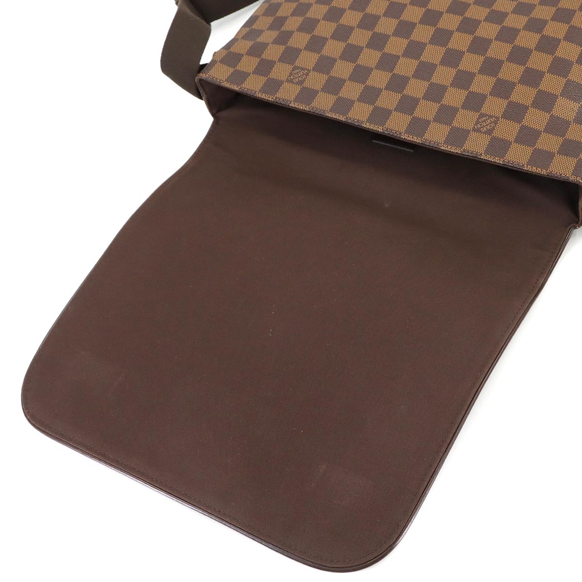 Damier Brooklyn Shoulder Bag Ebene N51211 Unisex Purse