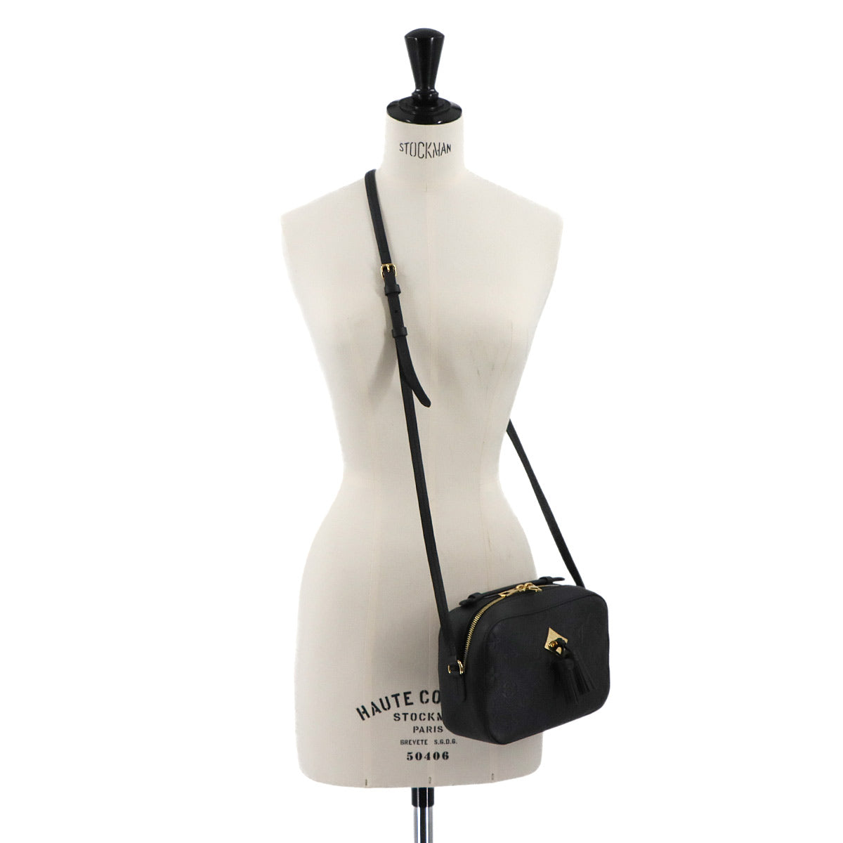 Monogram Empreinte Saintonge Shoulder Bag Noir M44593