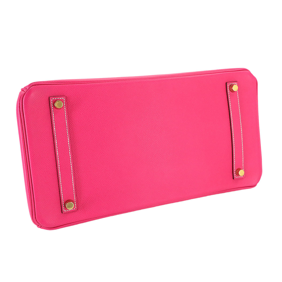 Birkin 35 Epsom Rose Tyrien Hand Bag Purse Pink