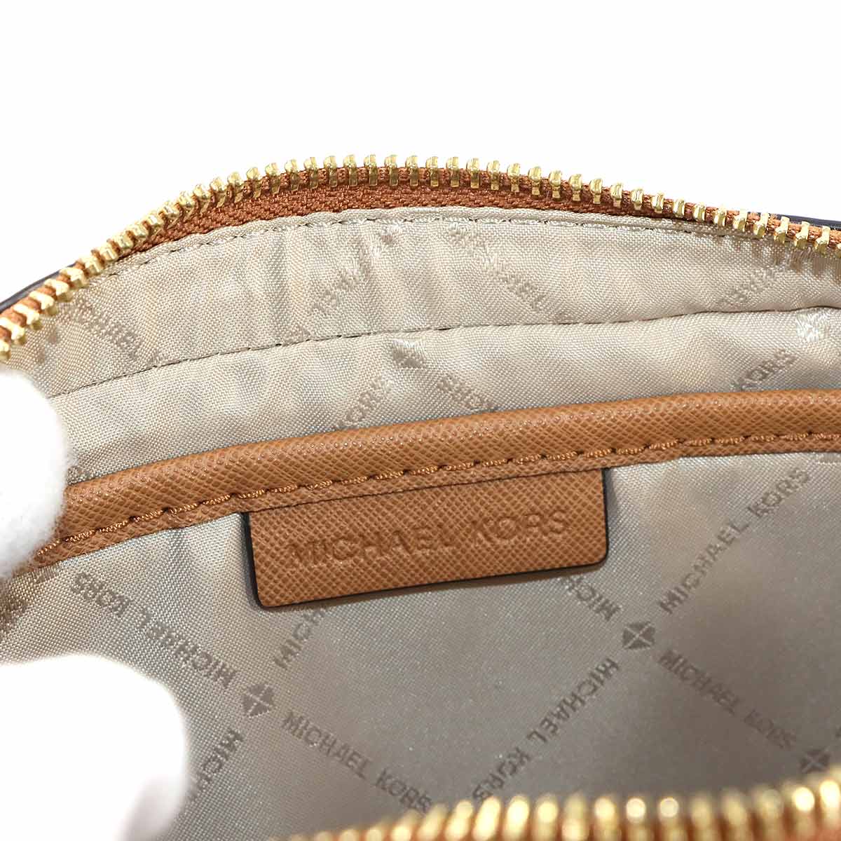 Jet Set Item Large EW Crossbody Shoulder Bag PVC Brown