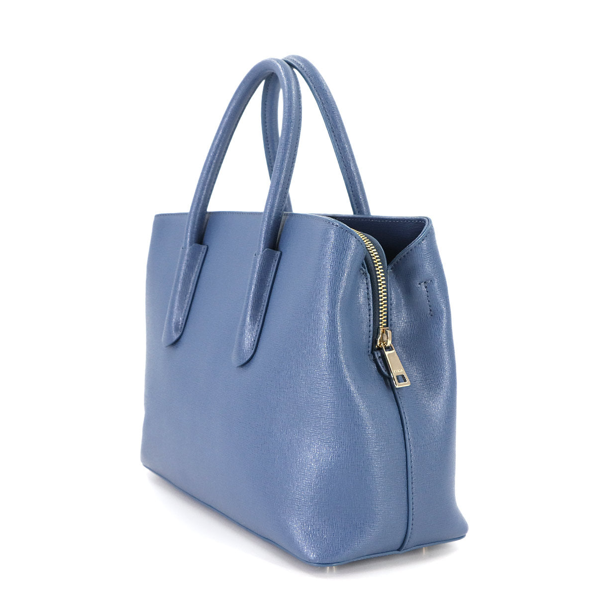 Tessa Small 2way Hand Shoulder Bag Leather Blue 916855 Purse