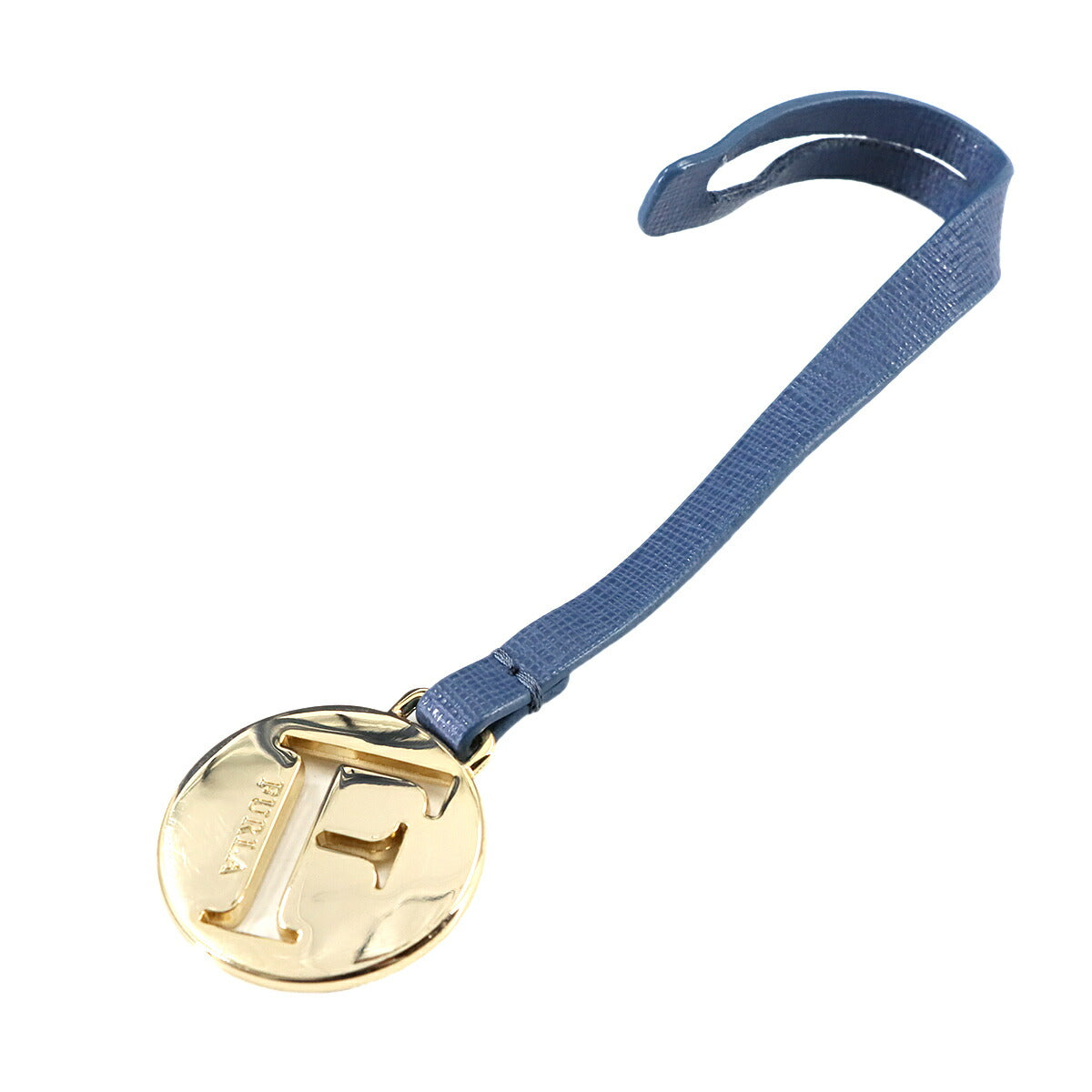 Tessa Small 2way Hand Shoulder Bag Leather Blue 916855 Purse