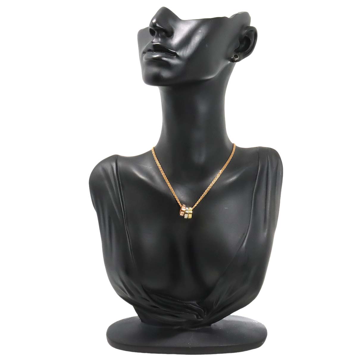 Pendentif Empreinte Necklace 18K YG WG PG 750