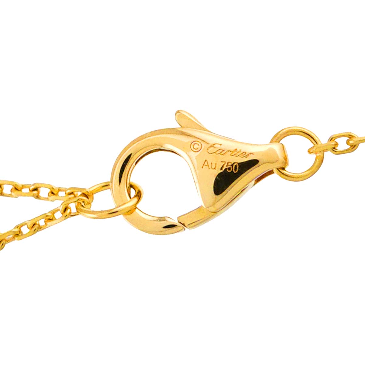 d Amour Diamond Necklace XS 18K Yellow Gold 750