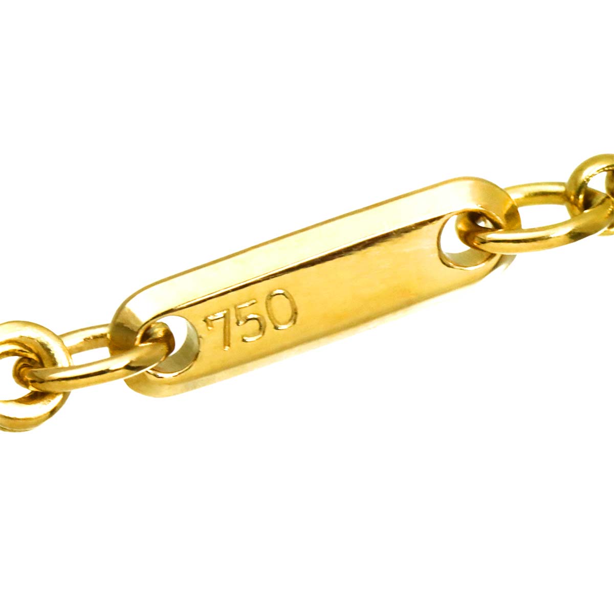 Happy Diamond Heart Necklace 18K Yellow Gold 750