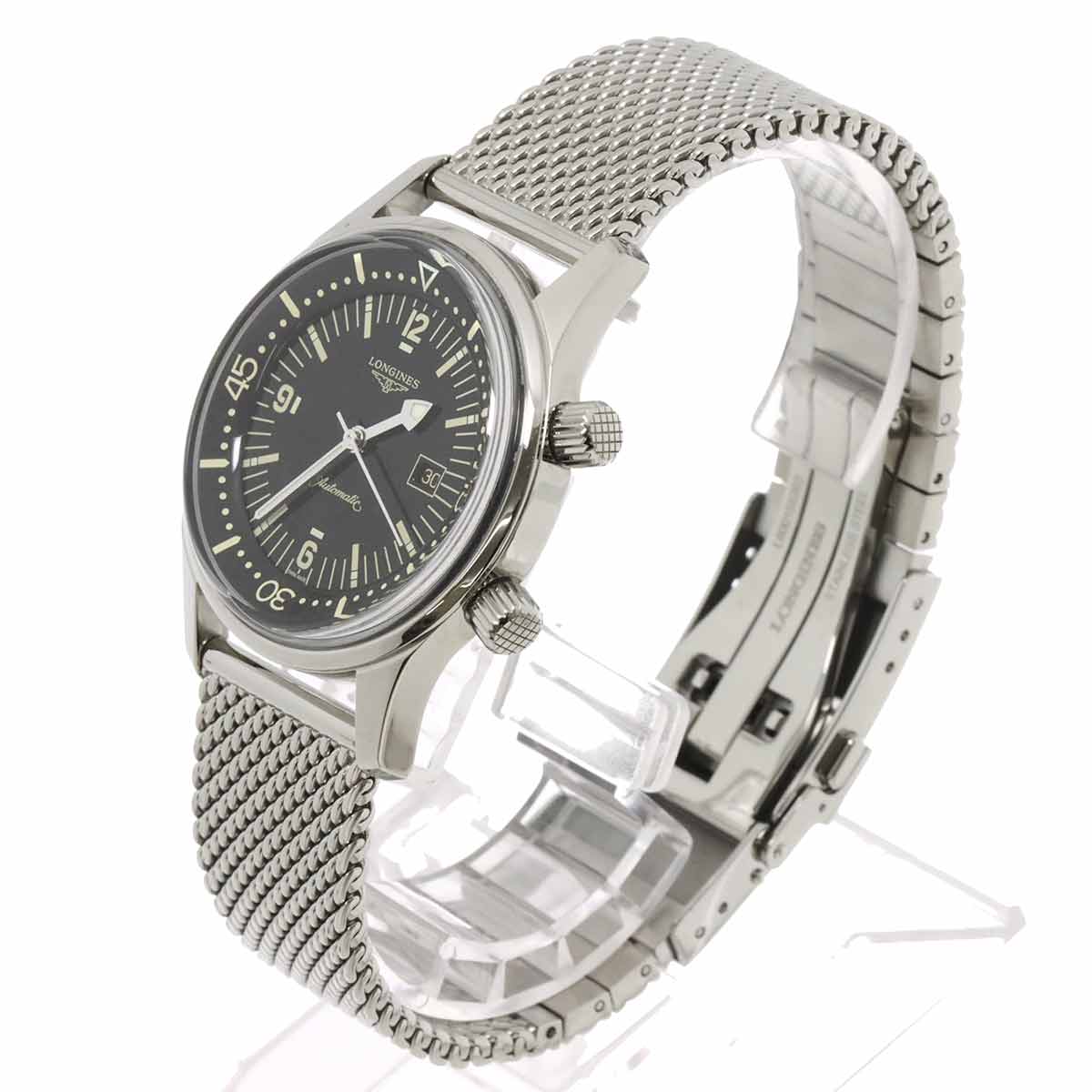 Legend Diver L3.374.4 Automatic Black Dial Boys Watch