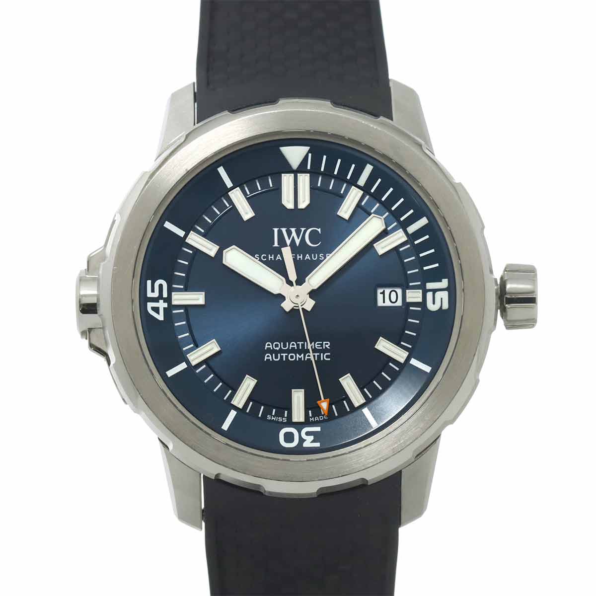 Aqua Timer IW329005 Automatic Date Blue Dial Mens Watch