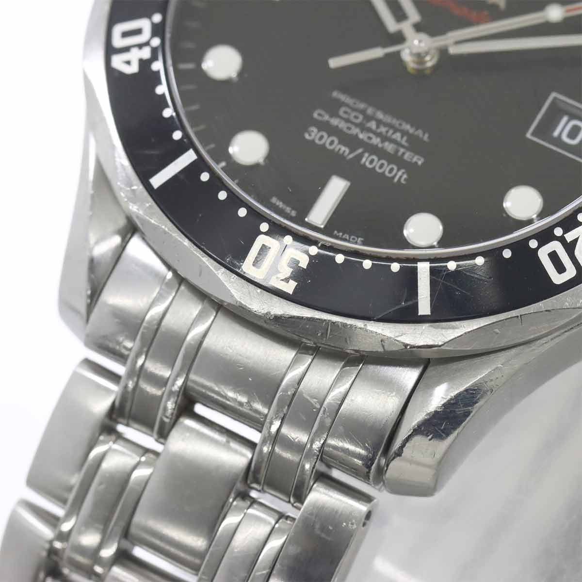 Seamaster 212 30 41 20 01 002 Co-Axial Date Black Dial Mens