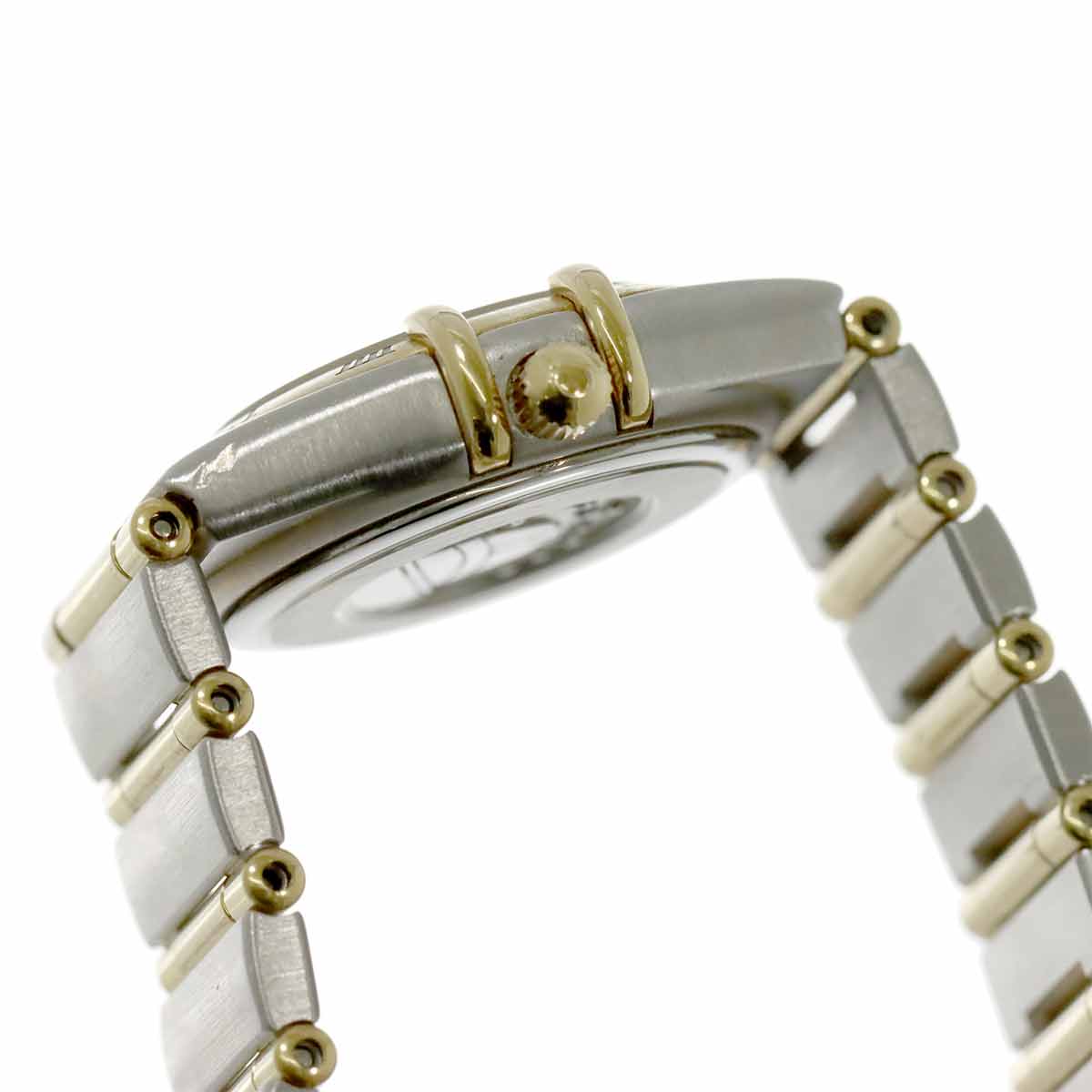 Constellation mini 1262.75 12P Diamond 750 YG White Shell Dial