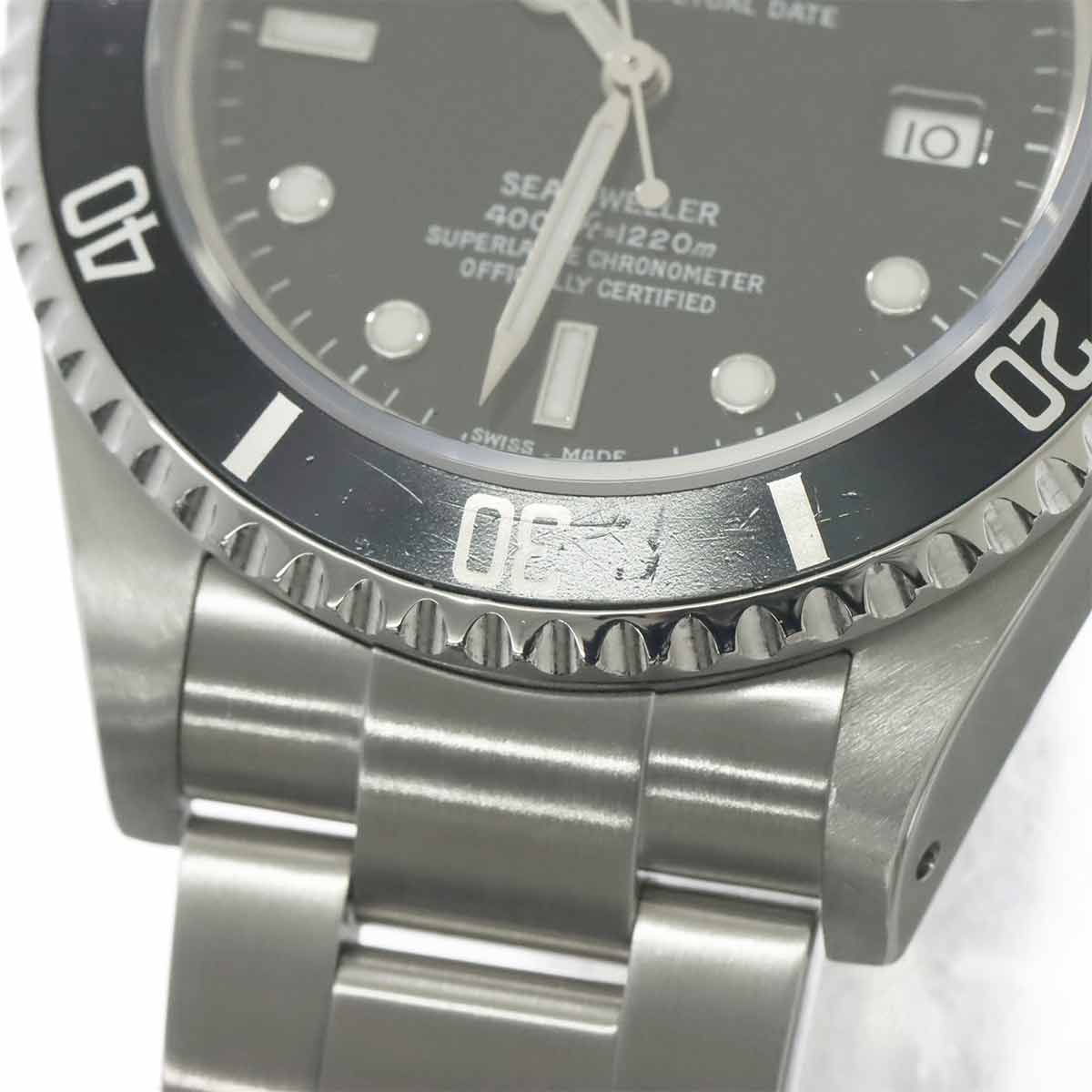 Sea-Dweller 16600 Serial Y Date Automatic Black Dial Mens Watch