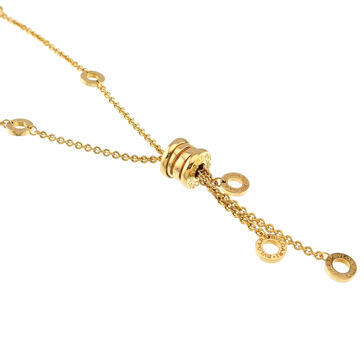 B-ZERO1 Element Necklace 18K Yellow Gold 750