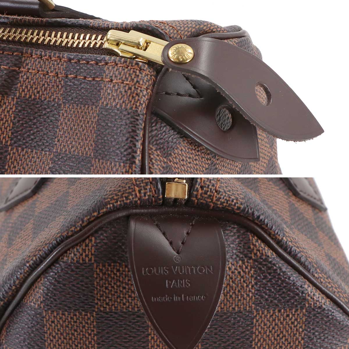 Damier Speedy 25 Hand Bag Ebene N41532 Purse