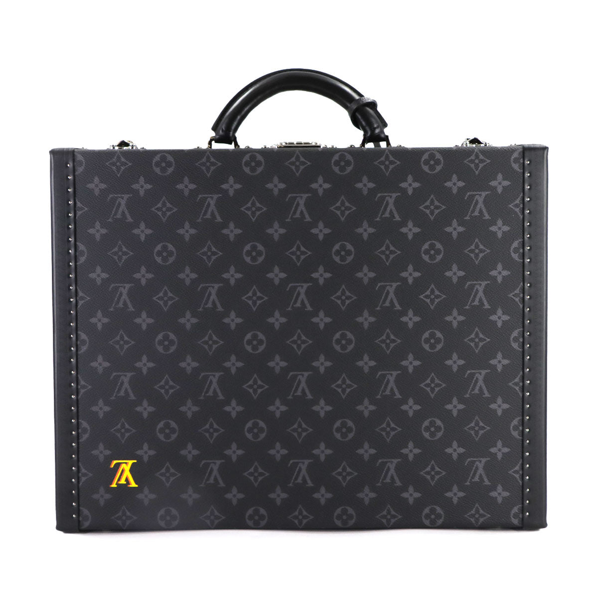 Monogram Eclipse President Classeur Trunk Case Black