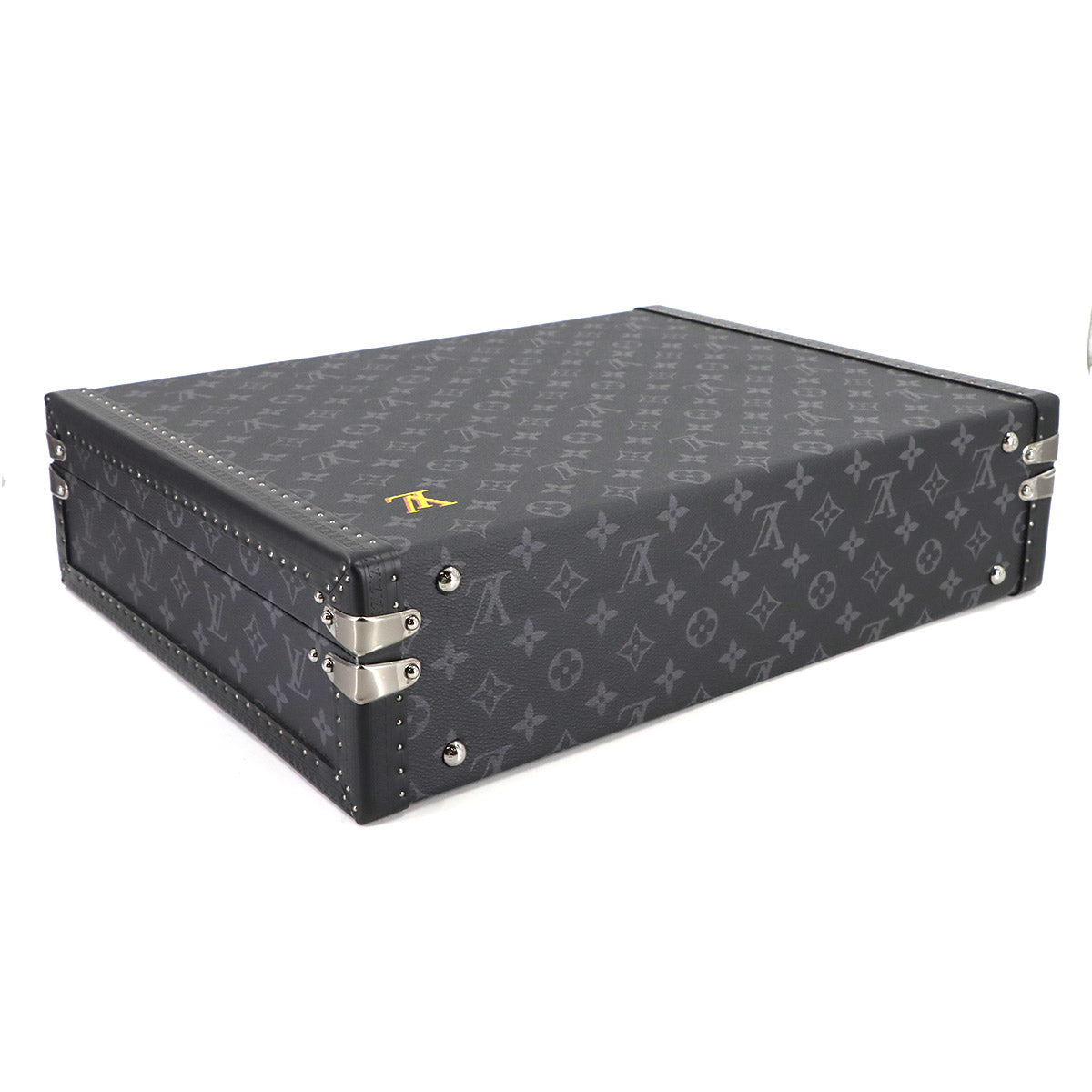 Monogram Eclipse President Classeur Trunk Case Black