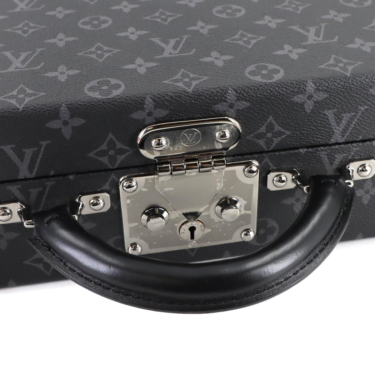 Monogram Eclipse President Classeur Trunk Case Black